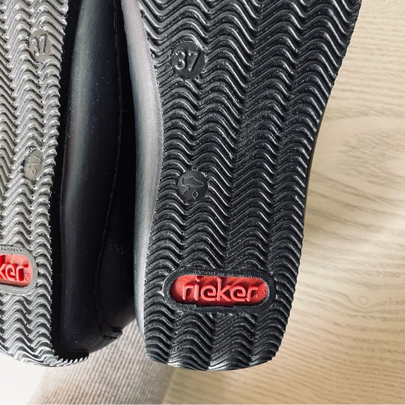 Reiker Antistress Leather Slip-On Loafers Two Tone Brown Black size 6 (37) - Picture 12 of 12